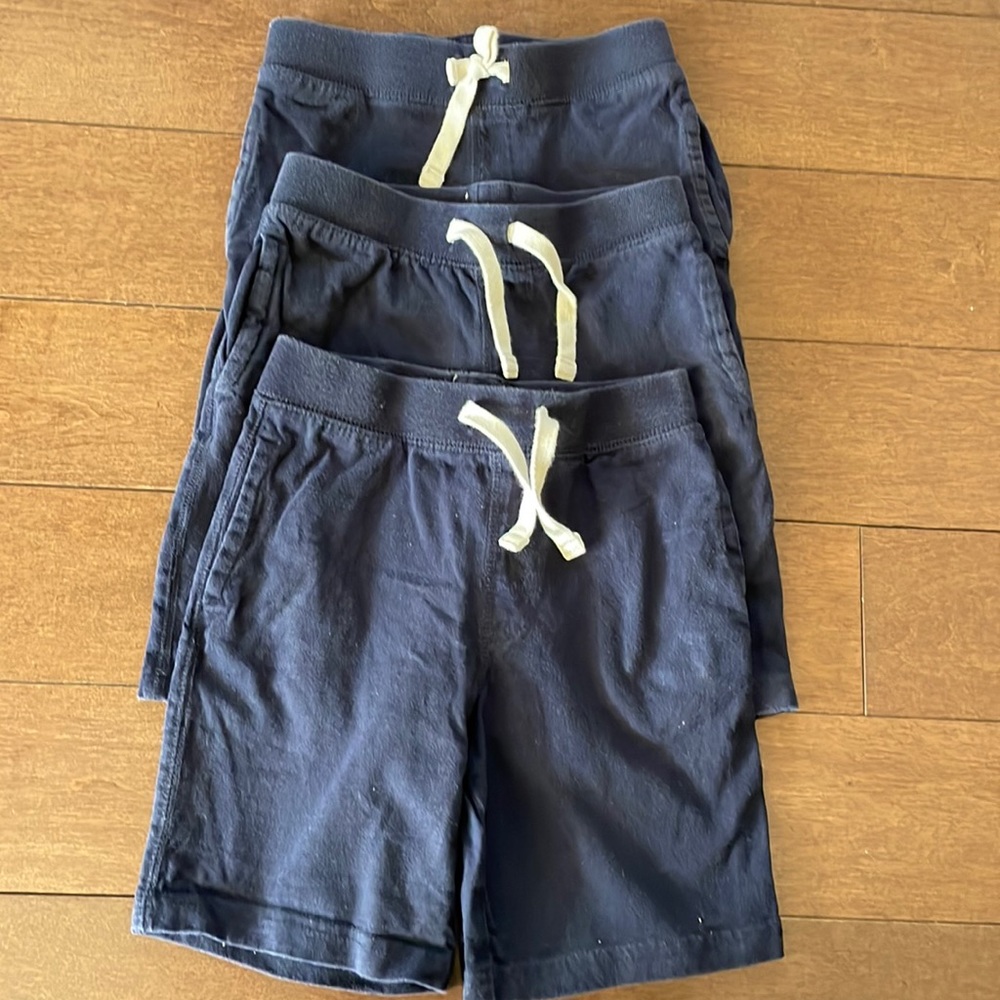 Baby Gap 3 pack Navy shorts